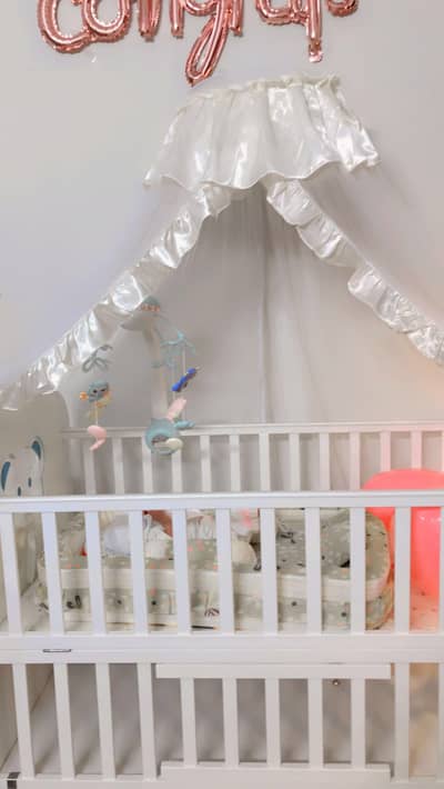 White Baby Crib Canopy – Elegant & Beautiful Nursery Decor