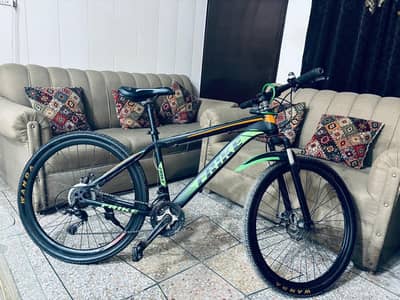 Frike mountain bike, bicycle
