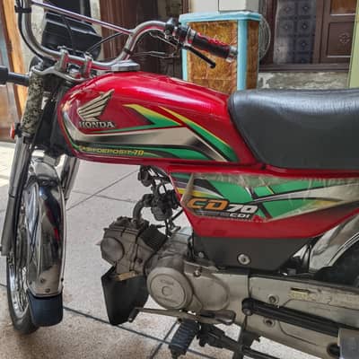 Honda 70 2022 modal saf gari hai copy fil orgnal hai