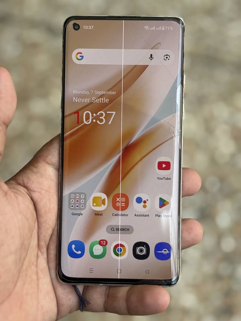One Plus 8 single line 4