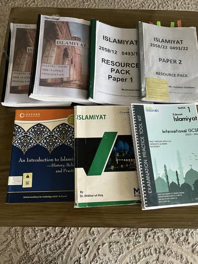 IGCSE islamiyat 0493 books/past papers