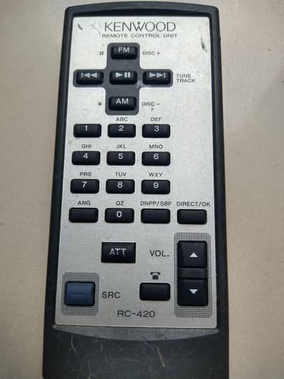 Original Kenwood RC-420 Remote Control – Car Stereo / CD Receiver