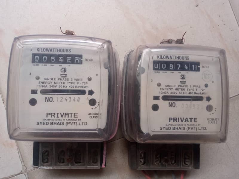 K. E electric sub meter. 1
