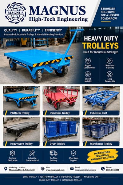 Industrial Trolleys I Hand Truck I Drum Trolley I Platform Trolley