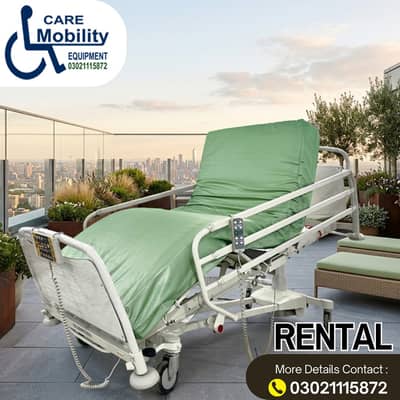 ICU bed | Hospital Bed|Surgical Bed | Electric paitent bed on Rent
