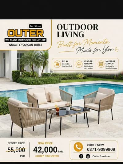 Outdoor Chairs and sofa Sofa set