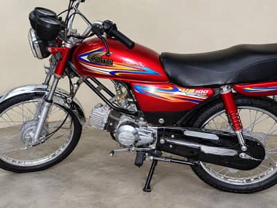 united 100 cc bike