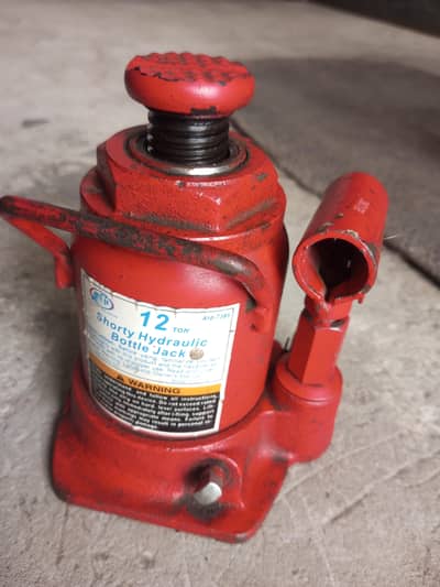 hydrolic jeck manual 12 ton capcity