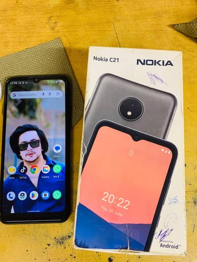 Nokia C21 2Gb RAM 32 storge (original box available