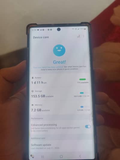 samsumg Note 10 Plus 12/256