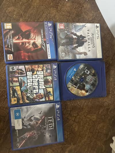 Ps5  and ps4 games