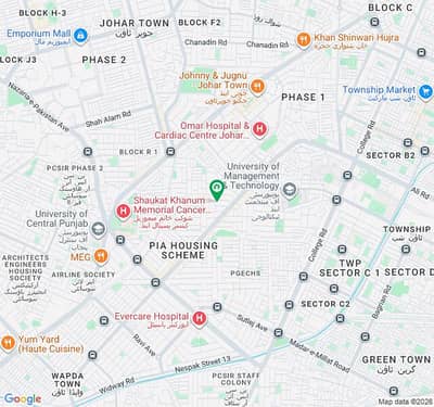 22 Marla PIA 150FT ROAD Comercial Plot For Sale