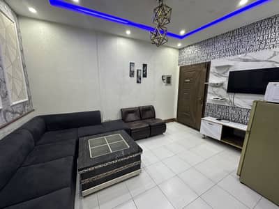 Fully Furnished Flat For Rent 1 Bed Attached Bath Tv Lounge And Kitchen