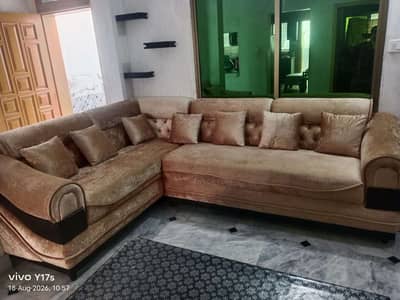 Brand New L shaped 7 Seater Sofa ( Master Molty Foam)