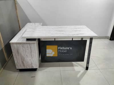 office table,manager table,table with side rack