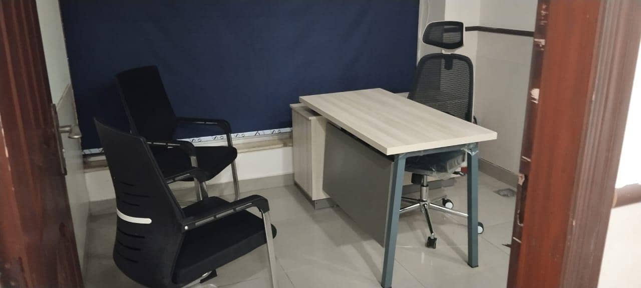 office table,manager table,table with side rack 2