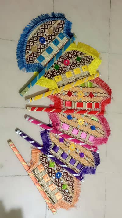 Hand made fans | Sindhi fans | Also for Room decor