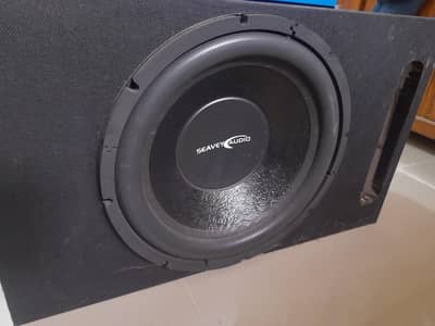 Woofer and amplifier For sell