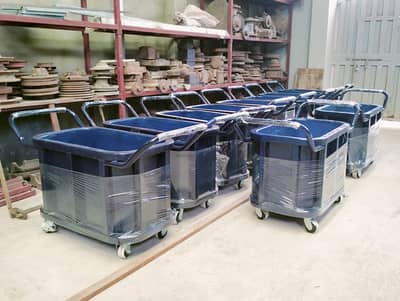 Customized Industrial Trolley | Heavy Duty Material Handling Trolley
