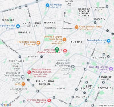 Residential Plot Of 1 Kanal In Johar Town Phase 1 - Block D2 For Sale