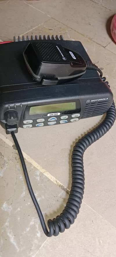 GM360 Motorola bass station