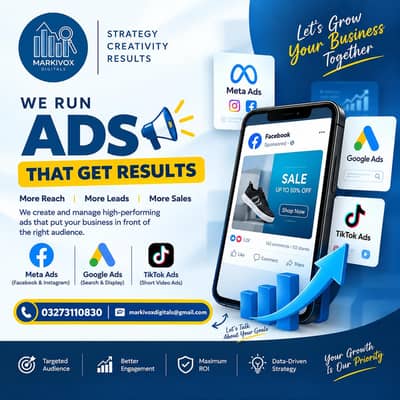 Meta, TikTok and Google Ads Services
