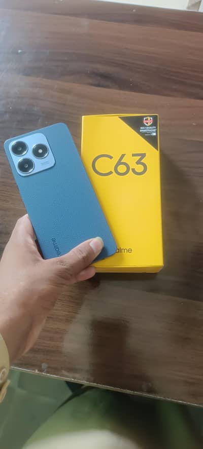 Realme C63 6/128 10/10 condition 03034099380