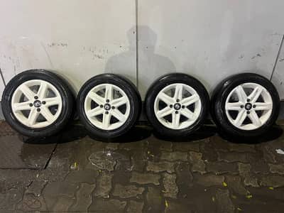 After market Alloy rims with tyres R14