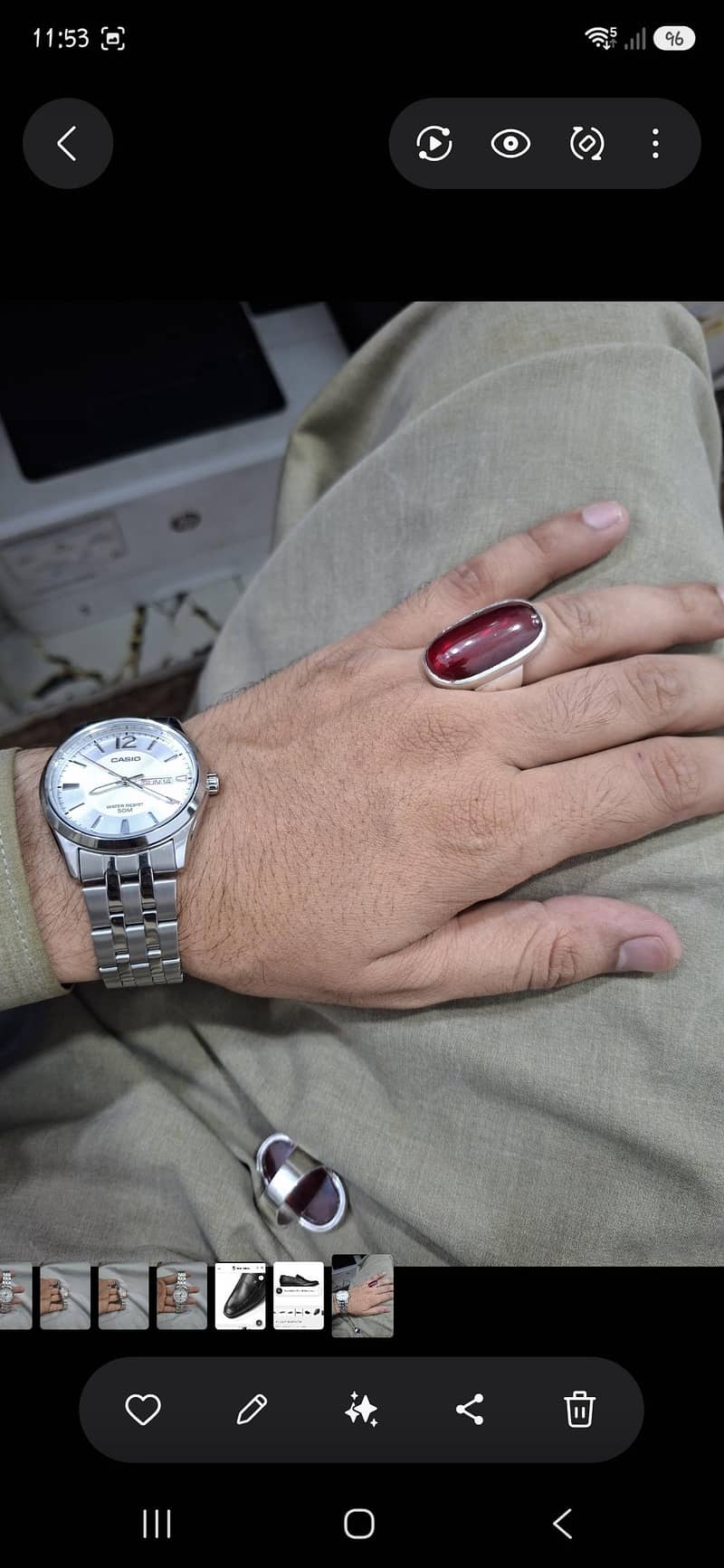 Casio 1335D silver 0