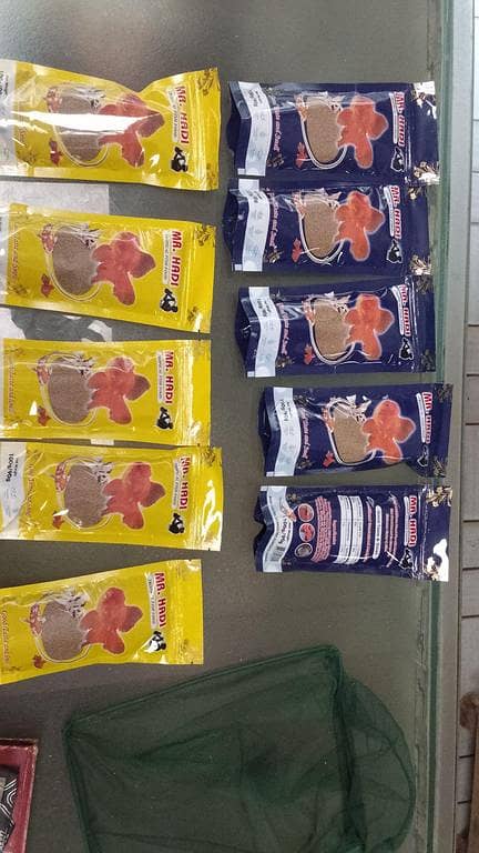 Fish food Mr Hadi Black feed for fish 100g