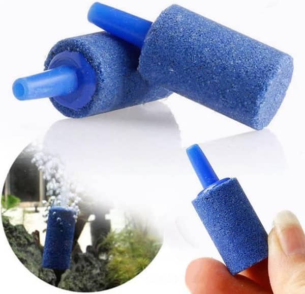 Air Stones 1 inch 01 stone Bubble Stone, Fish Tank Air stones, Aerator Stone Bubble Diffuser, Air Pump Accessories for Aquariums.