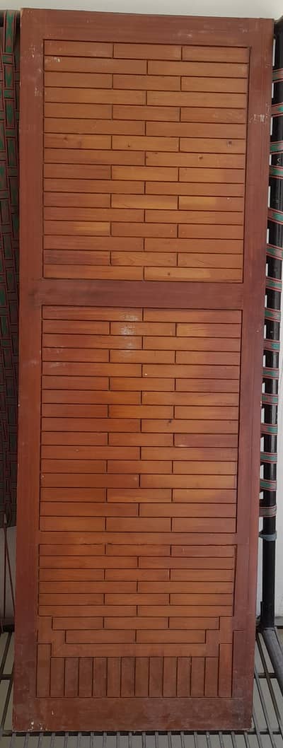 wooden door
