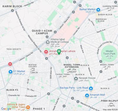 Prime Location 14 Marla House Ideally Situated In Faisal Town - Block A