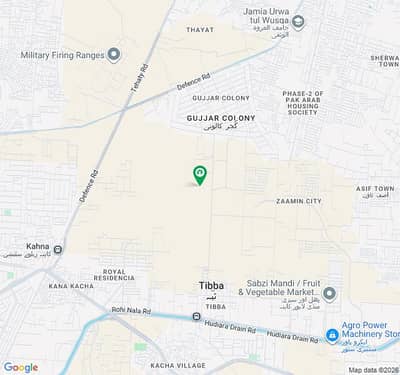 Get In Touch Now To Buy A Prime Location 5 Marla Residential Plot In Zaamin City Phase 2 - Block C