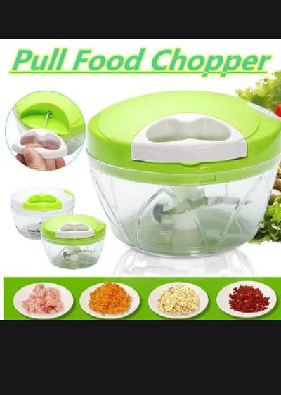 Pull food chopper