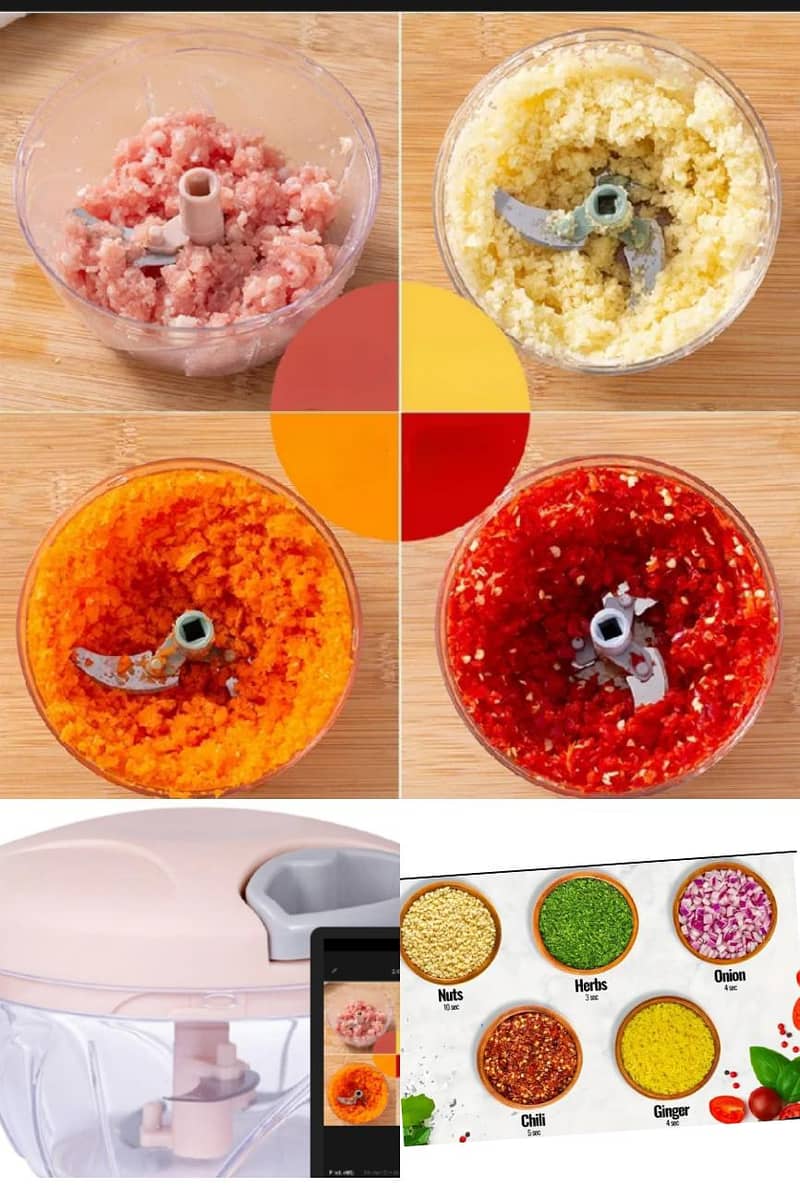 Pull food chopper 1