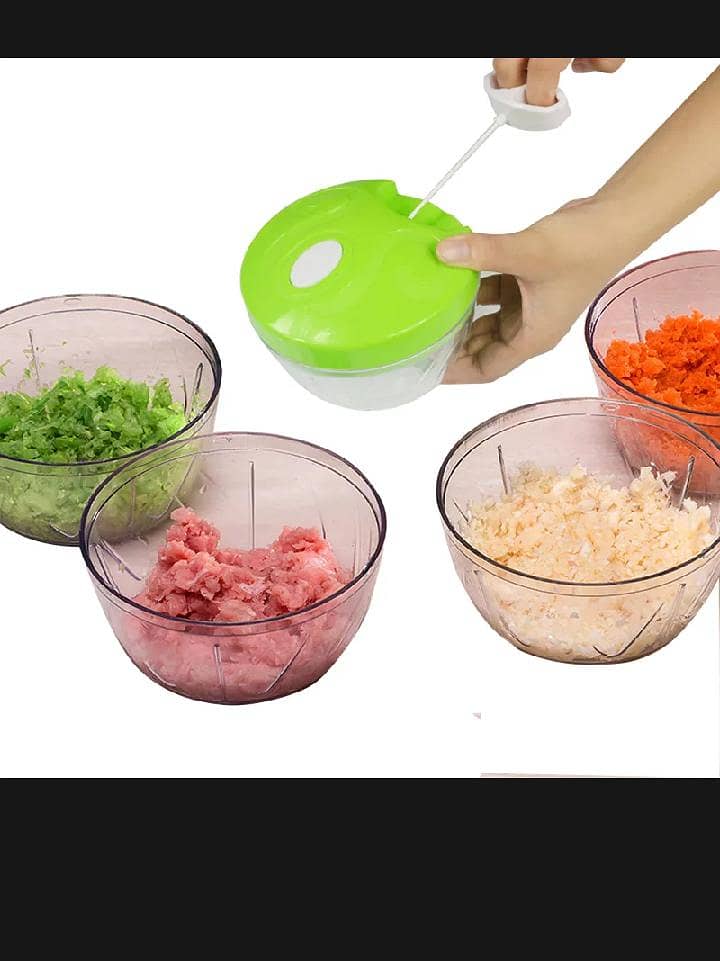 Pull food chopper 4