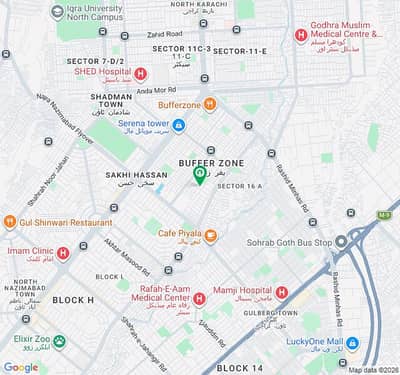 This Is Your Chance To Buy Prime Location Flat In Bufferzone - Sector 15-A/5 Karachi