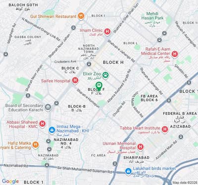 Prime Location 1500 Square Yards Upper Portion In North Nazimabad For Rent At Good Location