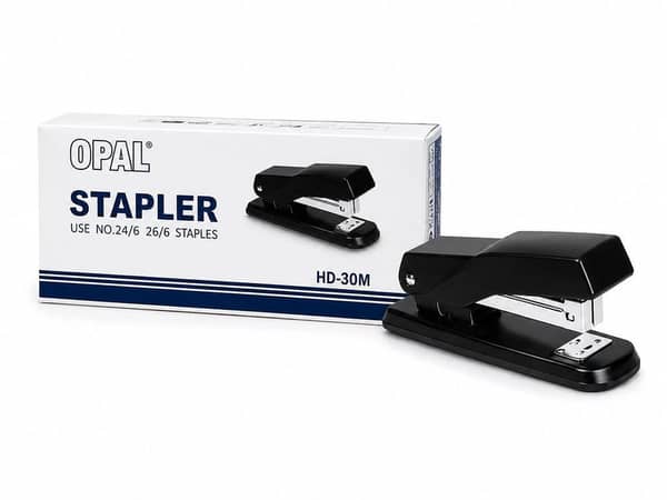 OPAL HD-30M Office Stapler – Heavy-Duty Metal Stapler for 24/6 and 26/6 Staples