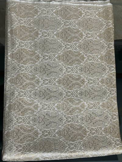 Fancy unstitch jamawar for sharara/garara/trouser/sherwani/waistcoat