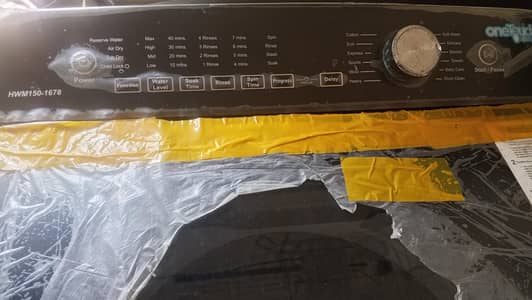 Haier washing machine