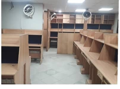 Sami Furnished Area 2200 Square Feet Brand New Corporation Office Available For Rent In Barket Market Garden Town Lahore