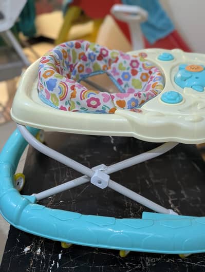 Hardly used baby walker