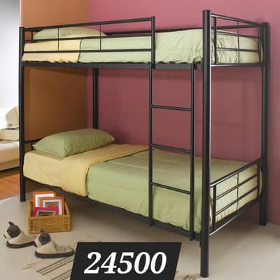 iron bunk bed/double bunk bed/steel bed