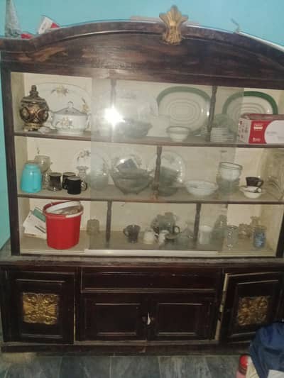 showcase wood