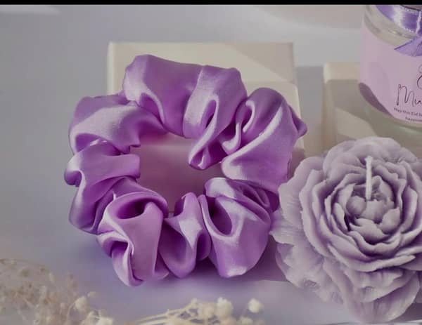 1 pcs Large peony flower with 1 screnchie super Deal with girl's and women's
