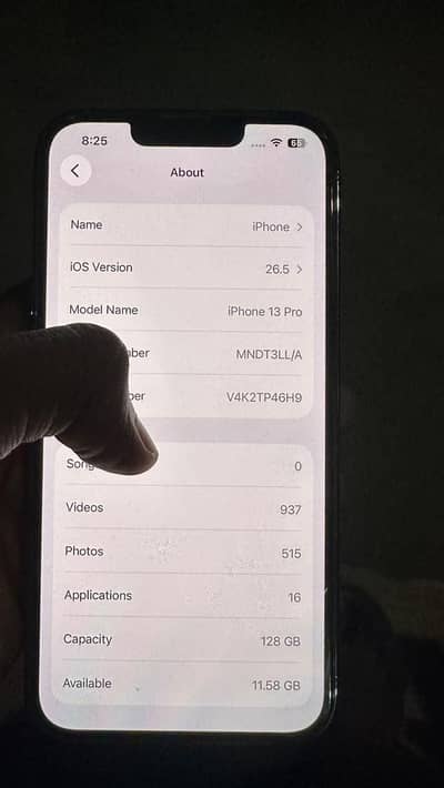 Apple iPhone 13 Pro (Non Pta Jv battery 96)