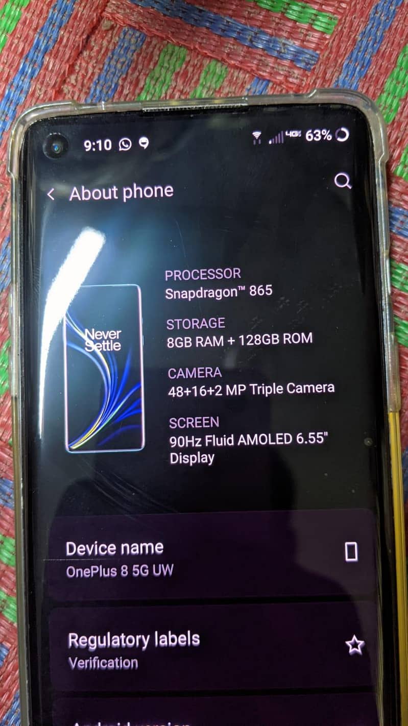 One Plus 8 5