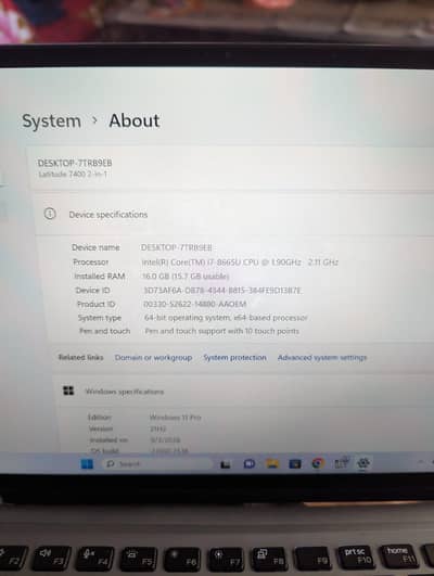 Dell latitude 7400 2in1 16gb 512gb